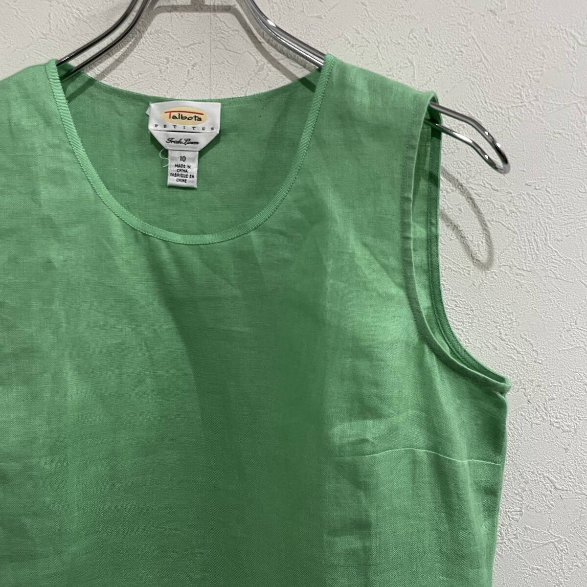  Vintage talbotslinen blouse tank top 240327