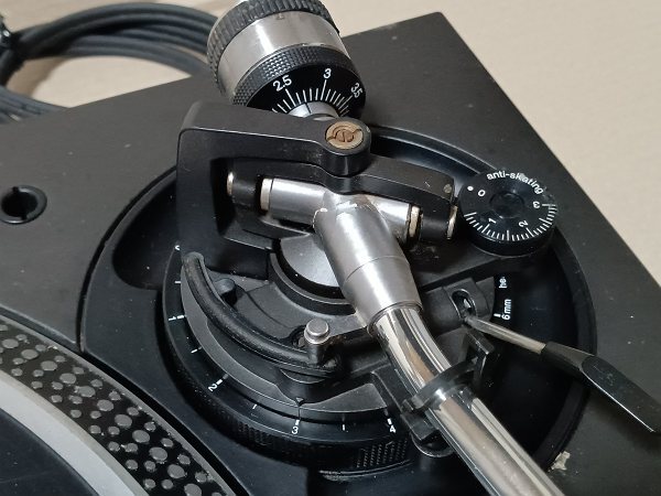 Technics テクニクス SL-1200MK3D ブラック 動作品その２_画像9