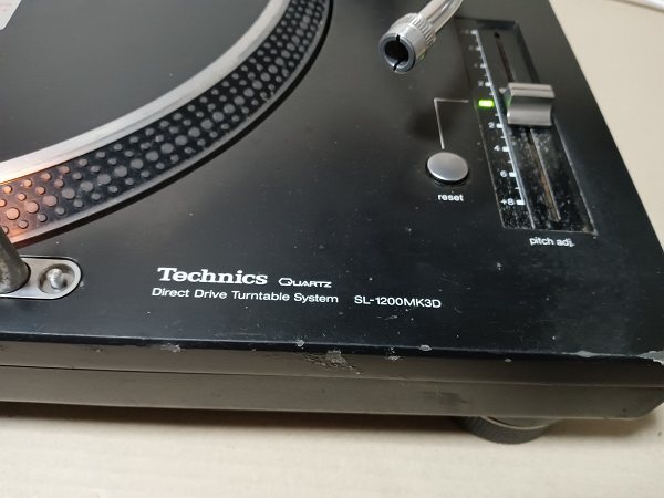 Technics テクニクス SL-1200MK3D ブラック 動作品その２_画像4