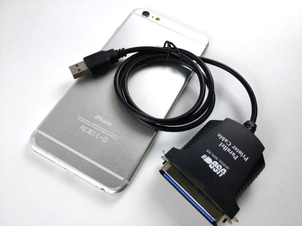 USB パラレルポート変換アダプタ ケーブル Parallel プリンタポート IEEE 1284の画像5