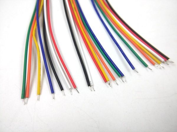PH 2.0mm 7 pin male connector cable 10cm 3 pcs set 