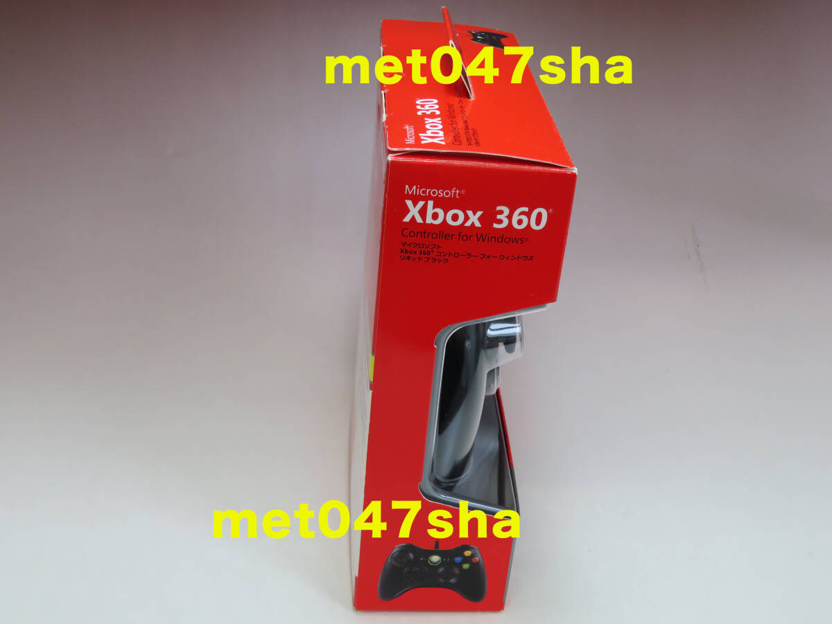 Microsoft マイクロソフト ■ Xbox 360 Controller for Windows リキッドブラック 52A-00006 ■ 新古品 未使用（展示品／アウトレット）_画像3