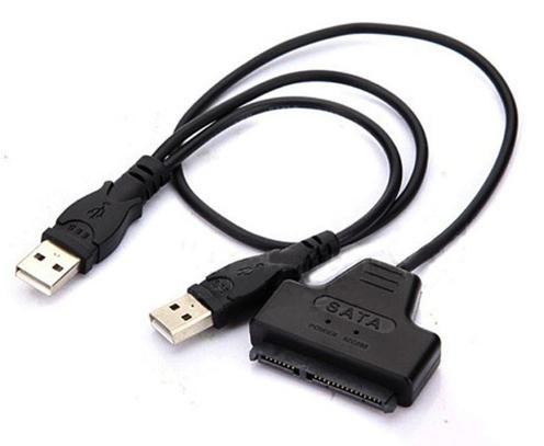 2.5 HDD / SSD ケーブル 2WAY SATA接続 USB2.0/1.1対応 【新品】の画像1