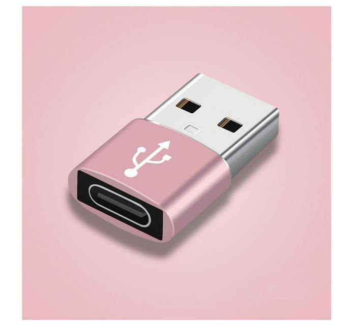 USB3.0 OTG 変換アダプター Type-C to Type-A usb 変換 ケーブル イヤホン 高速 データ転送 充電 USB充電 便利 超小型 超軽量-シルバー_画像10