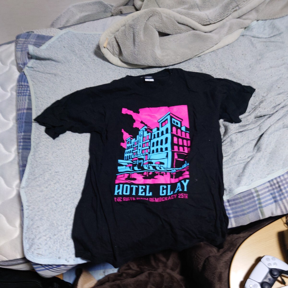 GLAY 半袖Tシャヅ 黒 XL HOTEL GLAY 25thの画像1