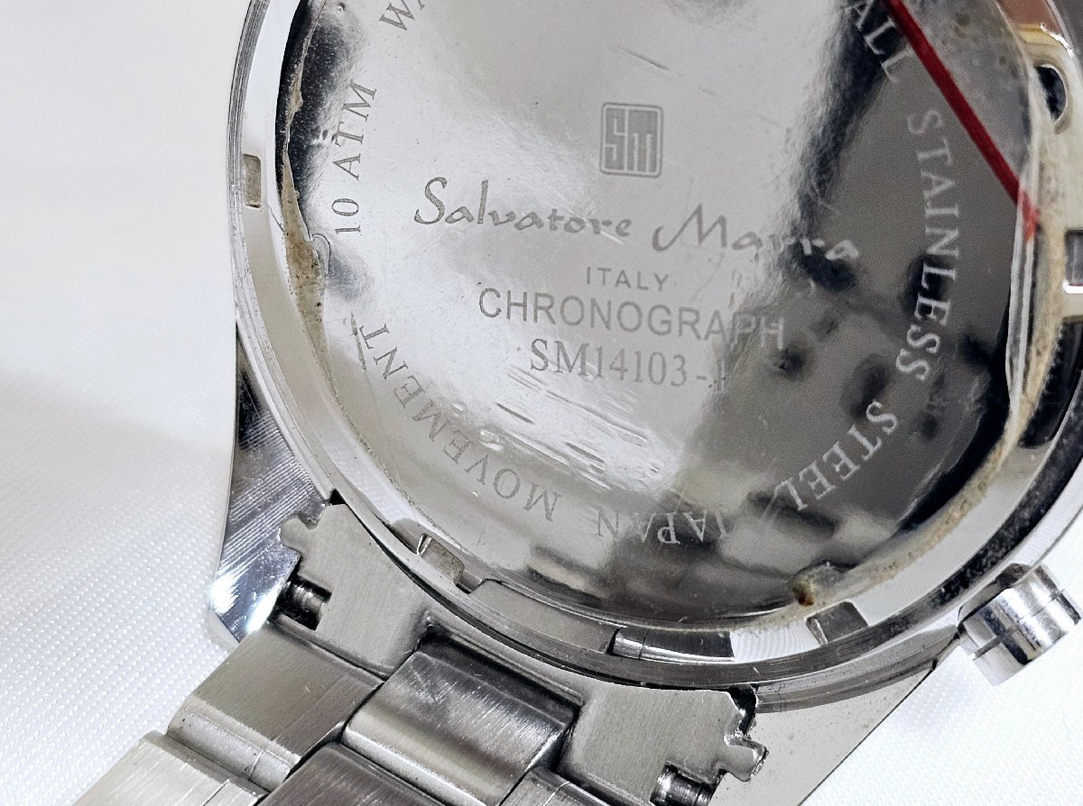 SalvatoreMarra GUARANTEE メンズ 腕時計 サルバトーレマーラ_画像4