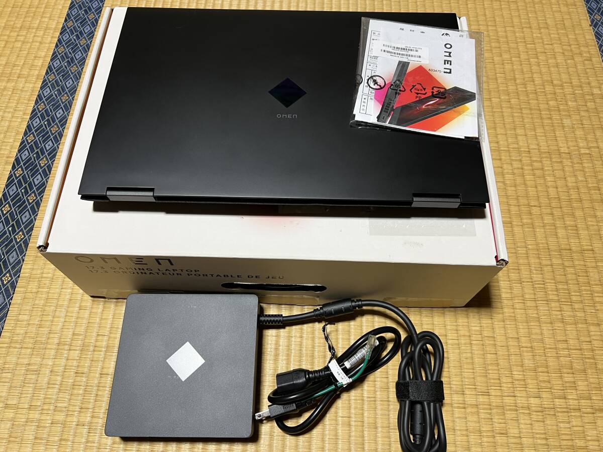 ゲーミングノート HP OMEN 17 エクストリームモデル Core i9-11900H 32GB/1TB 17.3インチ QHD 165Hz RTX 3080 16GB
