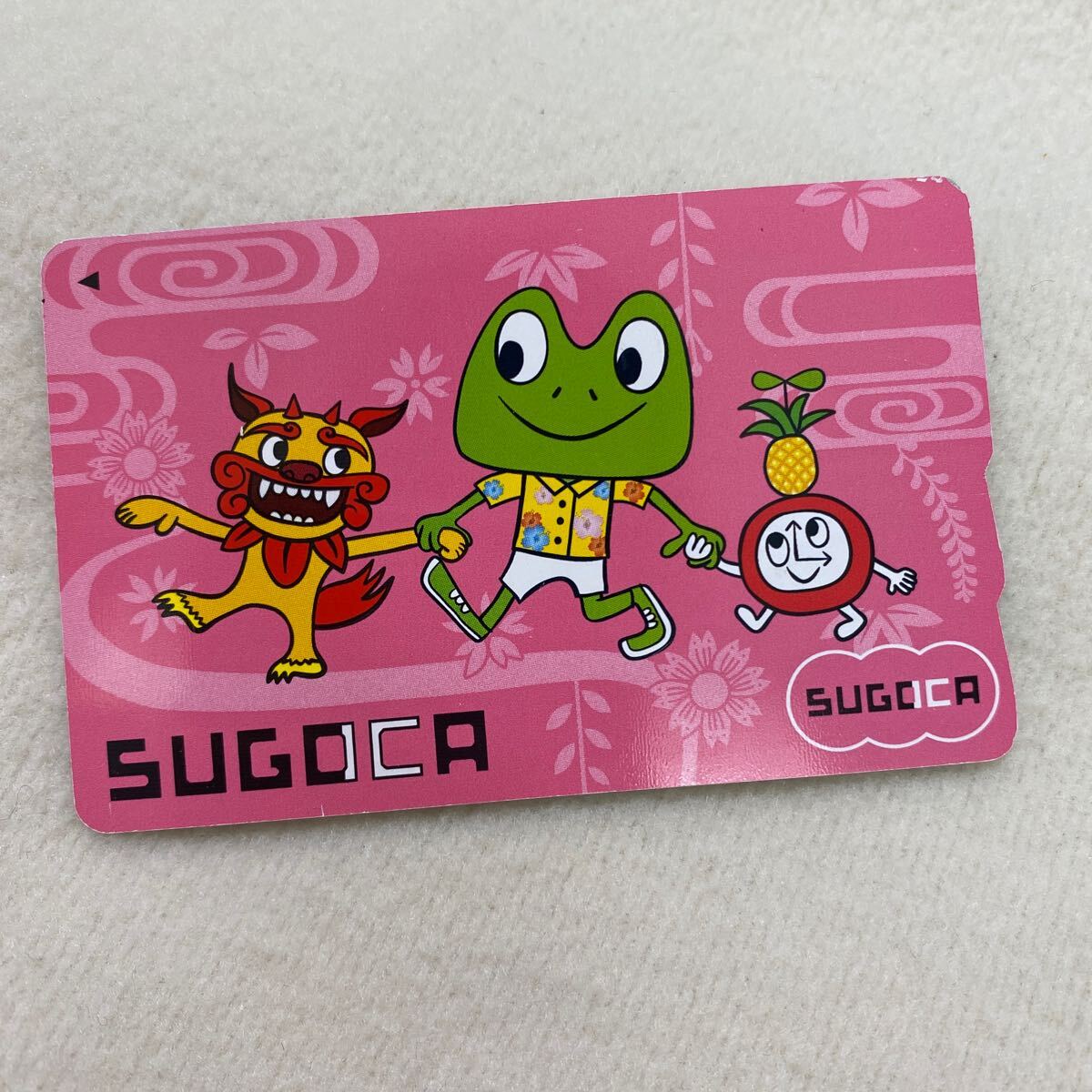 JRJR九州 SUGOCA 沖縄バージョン カエル 蛙 Suica PASMO 限定カード 限定デザイン_画像1