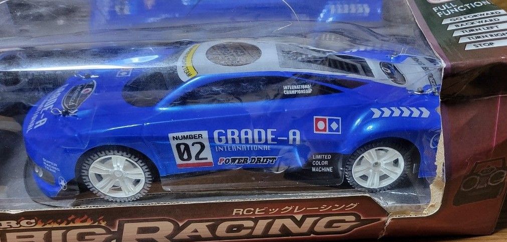 (新品未使用品)　RC　BIGRACING　RCビッグレーシング　青