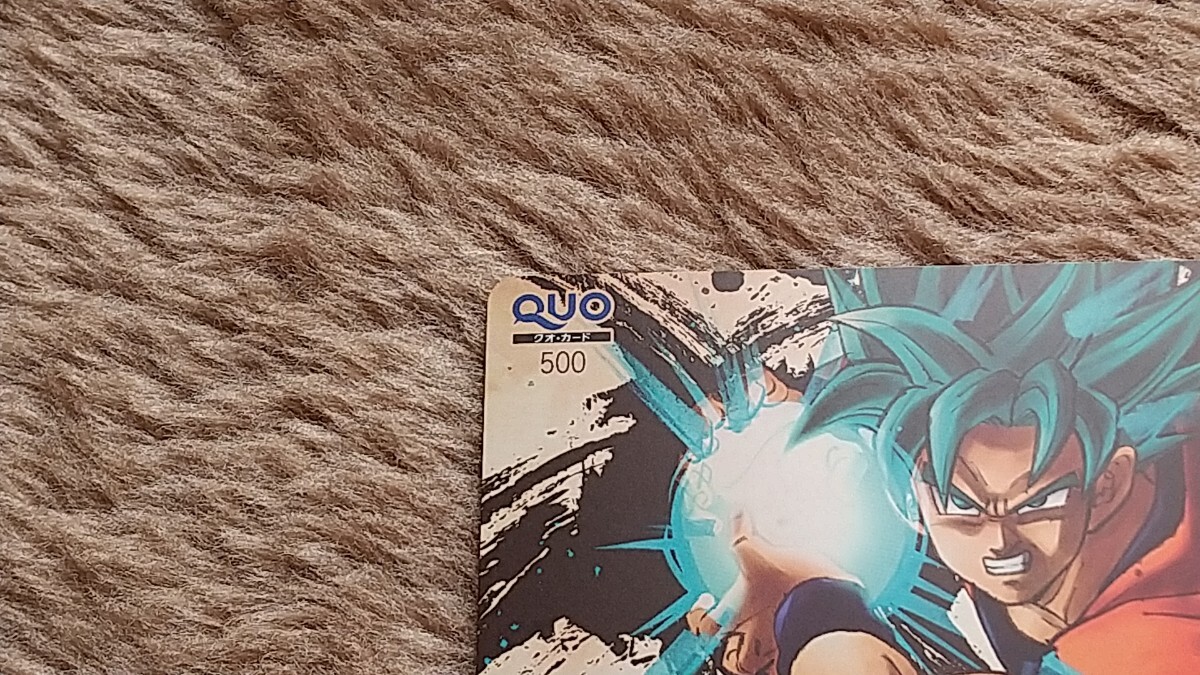  Dragon Ball super DRAGON BALL супер SUPER QUO карта QUO card 500 [ бесплатная доставка ]