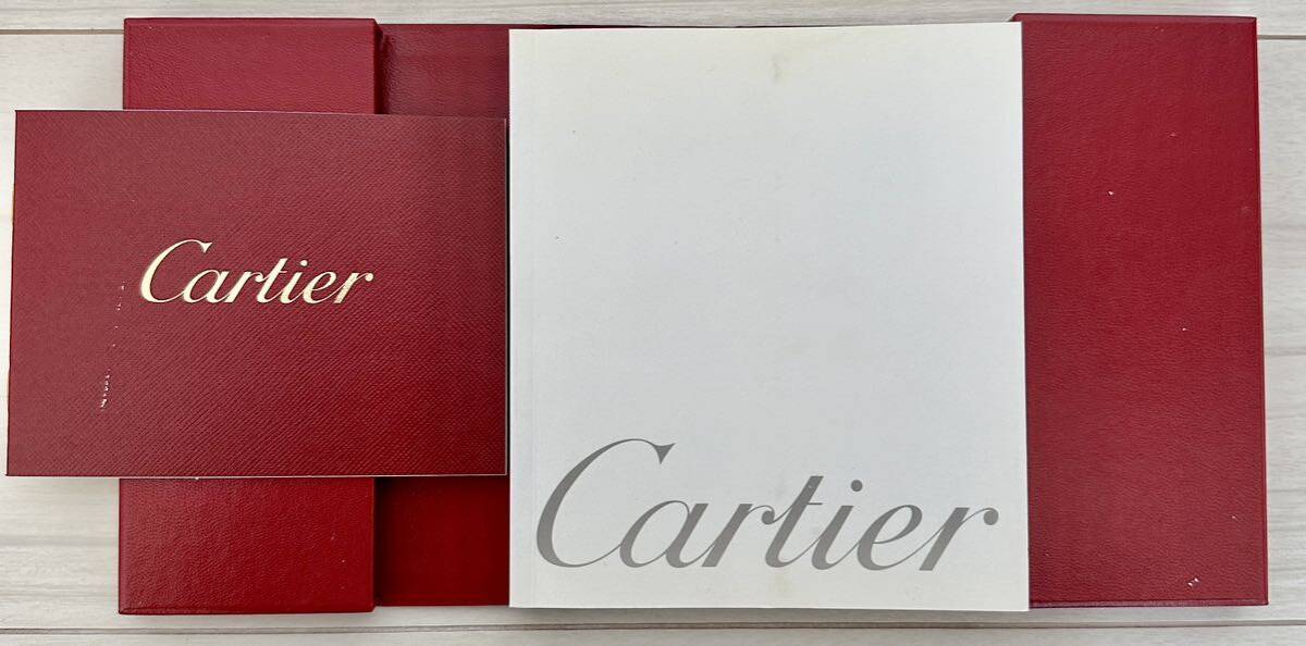 1円〜 Y 純正 山 まとめ 8箱セット Cartier カルティエ BOX ボックス 箱 レッド アンティーク 付属品 冊子 取扱説明書 時計 72225098_画像2