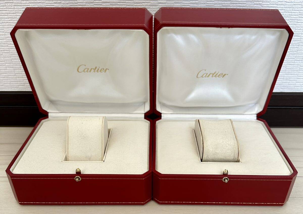 1円〜 Y 純正 山 まとめ 8箱セット Cartier カルティエ BOX ボックス 箱 レッド アンティーク 付属品 冊子 取扱説明書 時計 72225098_画像5