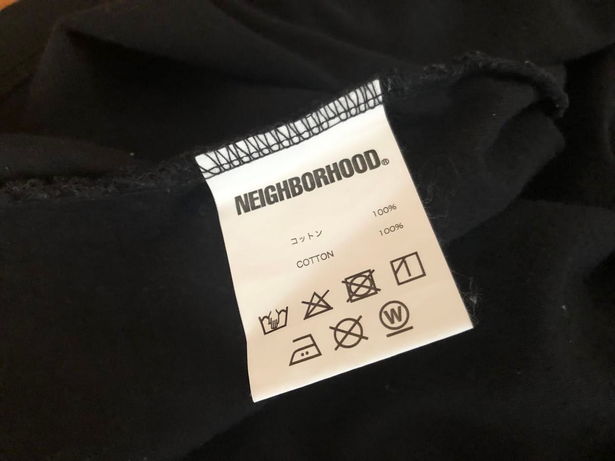 NEIGHBORHOOD ネイバーフッドCRAFT WITH PRIDE スプラッシュpt ロンT ブラック Mサイズ 