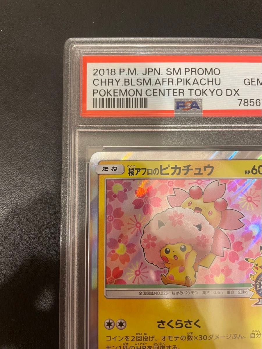 桜アフロのピカチュウ プロモ PSA10 ピカチュウ ポケカ ポケモン 桜アフロのピカチュウ プロモ PSA10 ピカチュウ ポケカ ポケモン