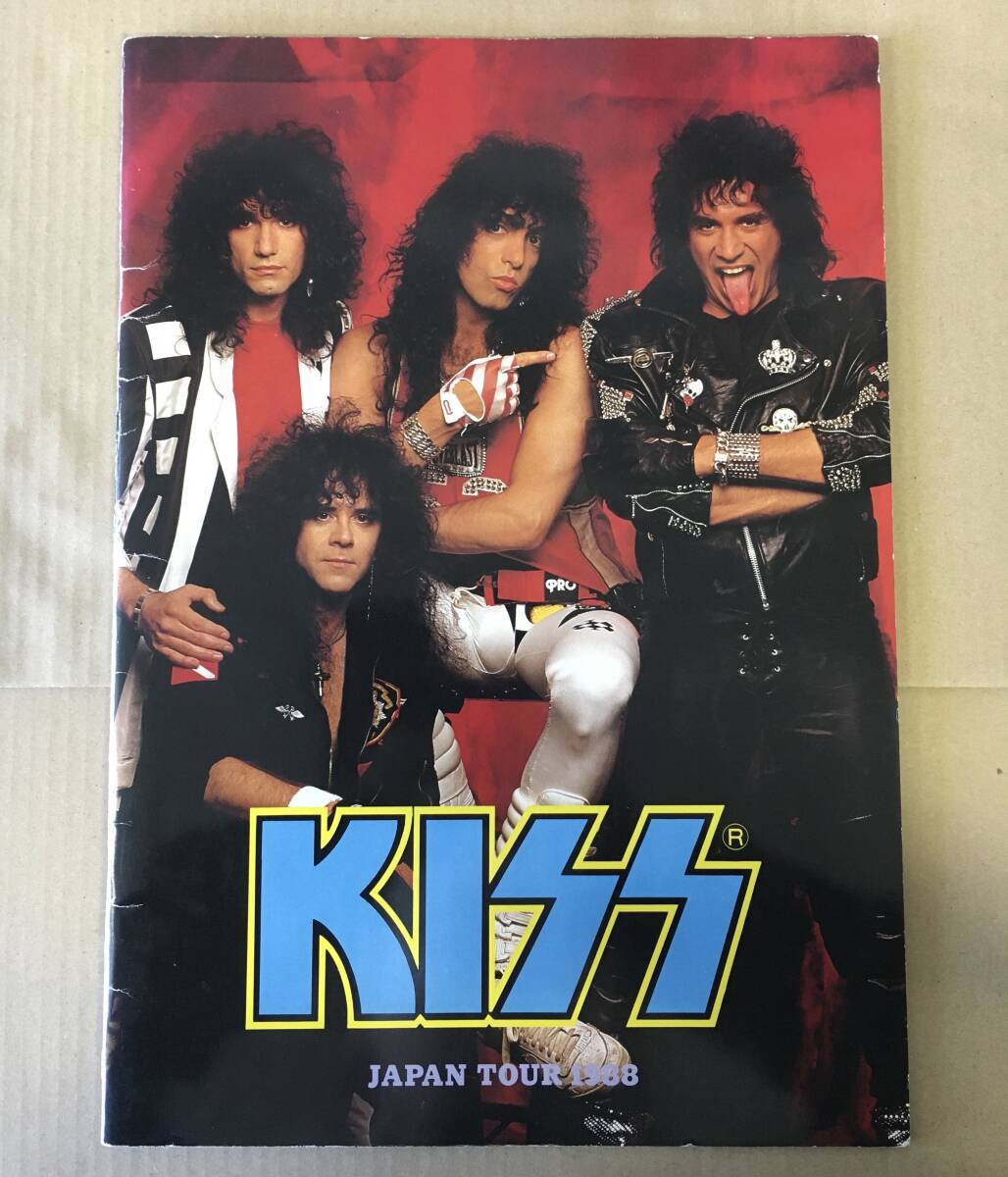 パンフレット KISS キッス - 1988年 Japan Tour 来日公演パンフ …h-2458 コンサートパンフ_画像1