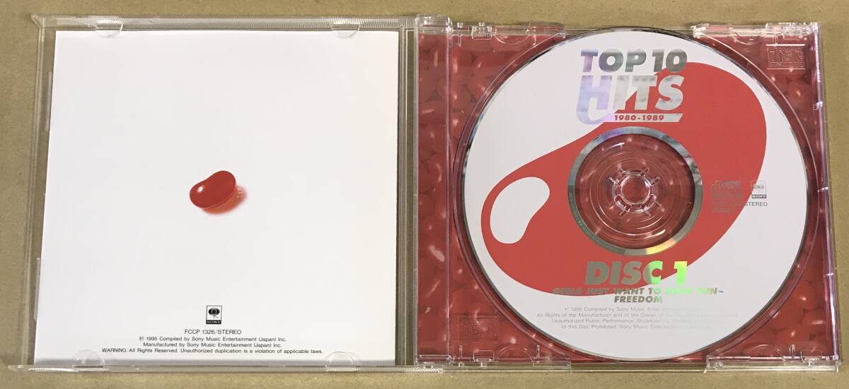 V.A. - TOP10 HITS 1980-1989 6CD BOX 8FZ8Z1333 …h-2572 洋楽オムニバス 80'S HIT_画像7