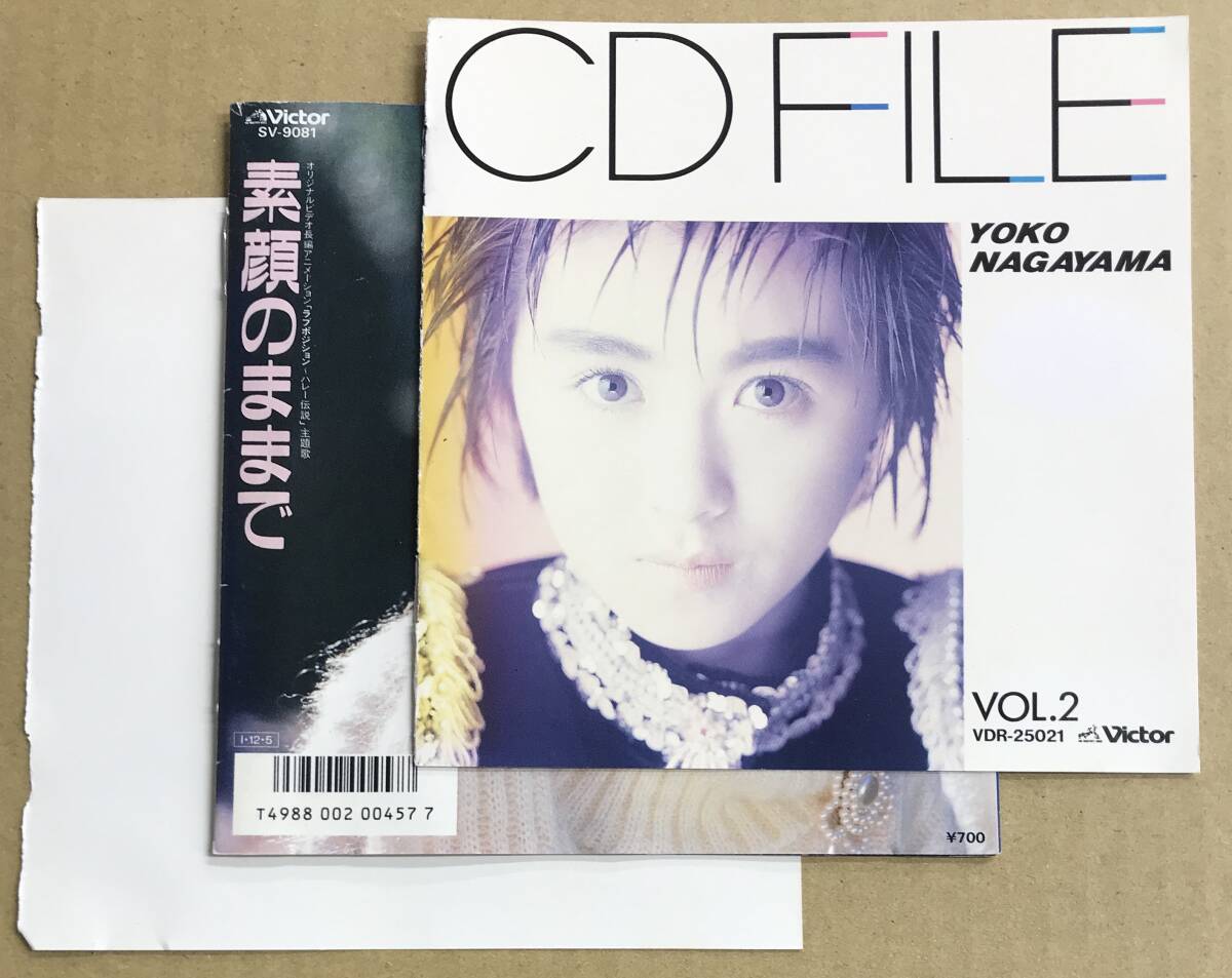 ジャンク品 長山洋子 CD FILE VOL.2 VDR25021 …h-2593 ヴィーナス VENUS 悲しさ恋人たち 他 税表記なし_画像4