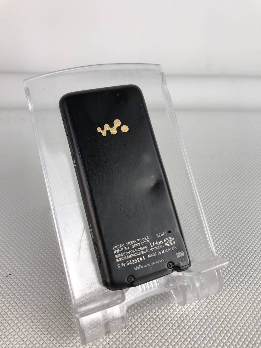 A10035○SONY ソニー WALKMAN ウォークマン 8GB NW-S754 スピーカー RDP-NWT19 アダプター XA-AC13 初期化済 訳あり 240311の画像4