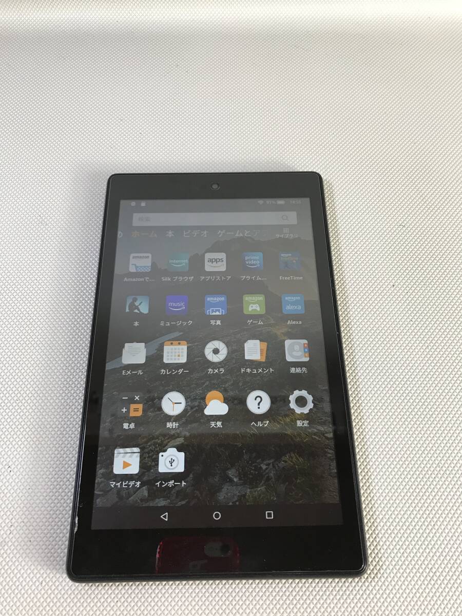 S44030amazon Amazon Fire HD no. 7 поколение SX034QT 16GB планшет Android терминал переустановка settled [ гарантия есть ] 240322