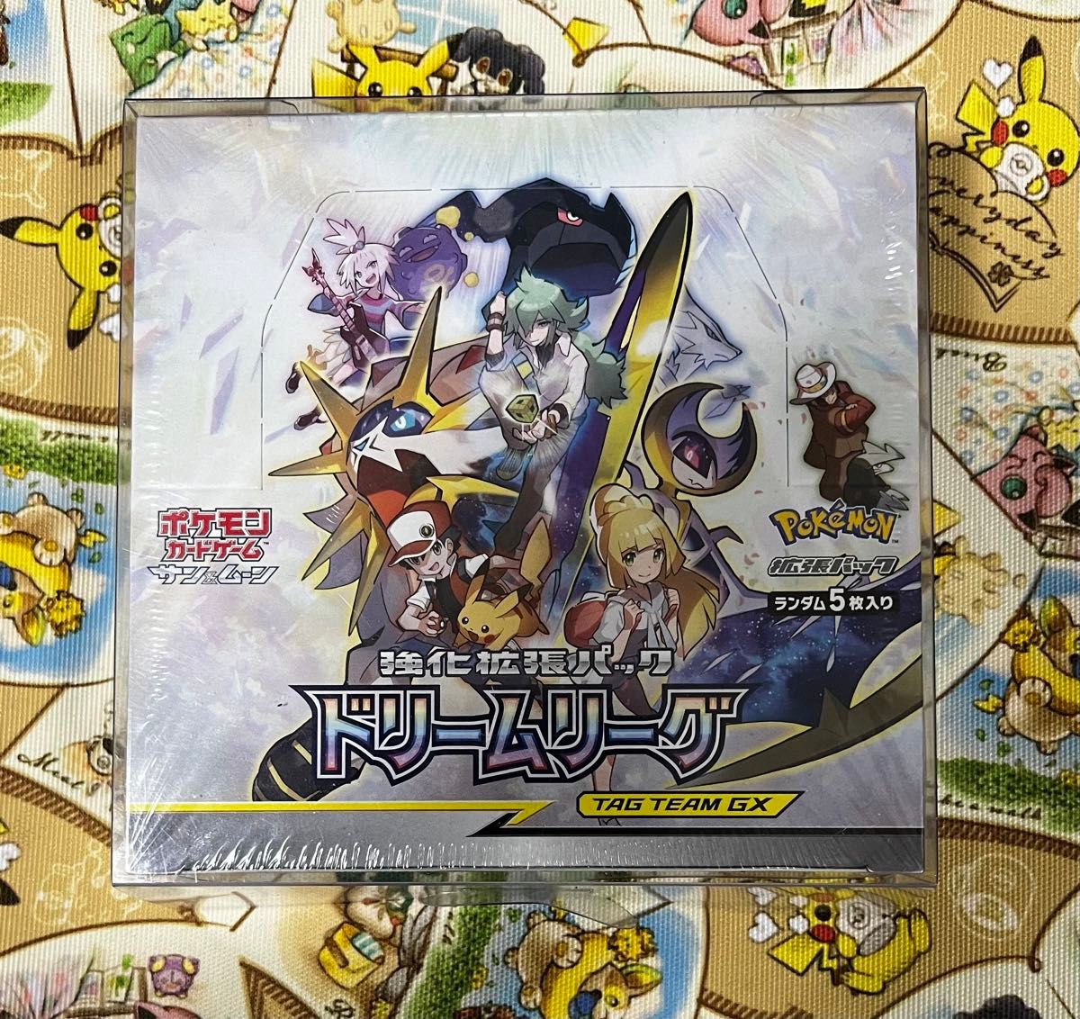 ドリームリーグ BOX シュリンク付き 新品未開封 ポケモンカード ハードケース付属 希少 リーリエ N アセロラ ホミカ