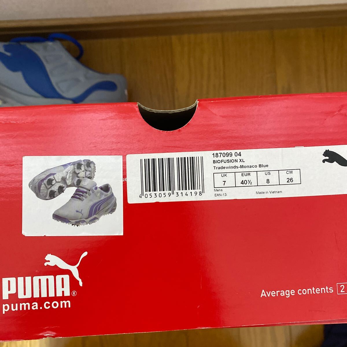 PUMA GOLF シューズ　BIO FUSION XL サイズ26.0cm(USED) +半袖パンツ_画像2