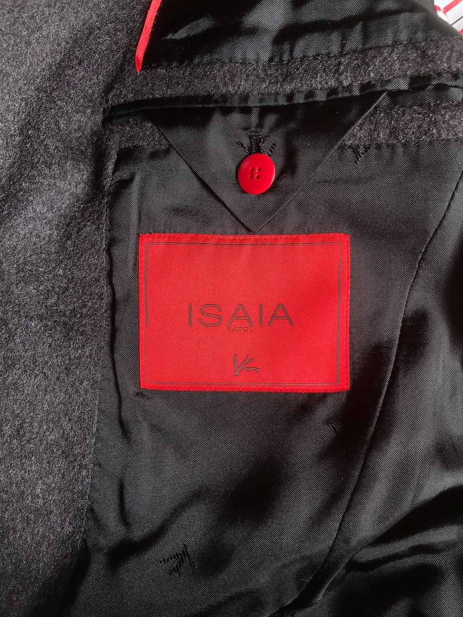 ISAIA イザイア COLORADO ビーバー加工 チェスター コート コロラド ジャケット スーツ portofino beams belvest tagliatore メンズ_画像5