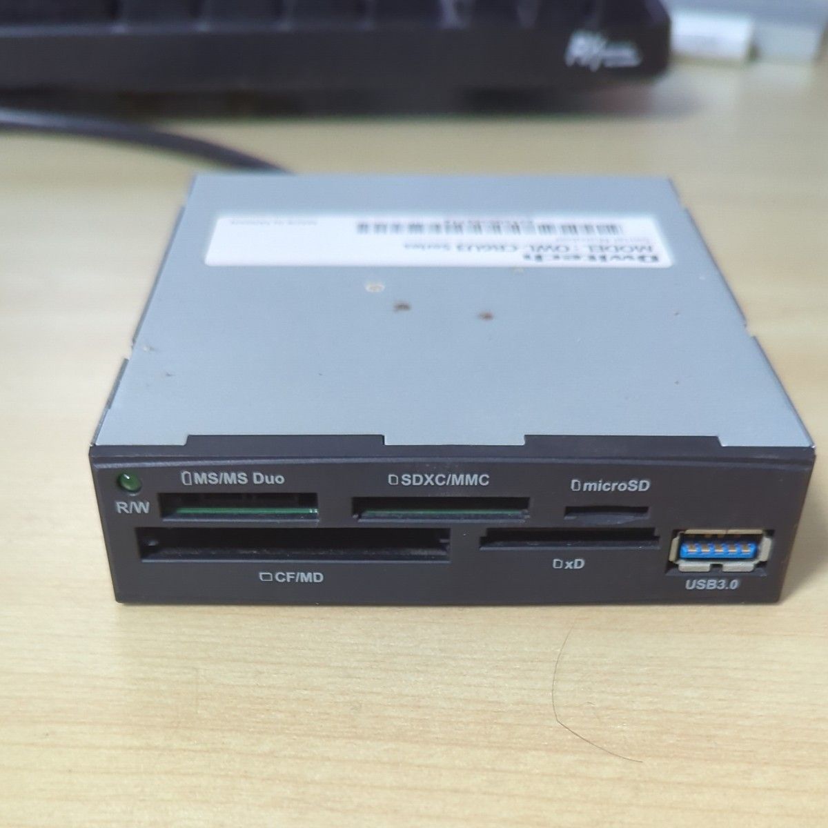 オウルテック　3.5インチベイ用 USB3.0 マルチカードリーダーライター