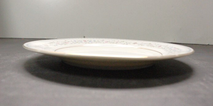 ▲な-223 ケーキ皿　６枚　NICHBO　保管品　日本製　デザート皿　レトロ　単品：高さ2cm直径17cm_画像6
