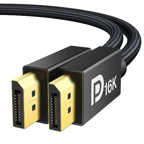 iVANKY 16K Displayport ケーブル 2.1規格【VESA認証ゲーミングDPケーブル 2M】16K@60Hz/8K@60Hz_画像1