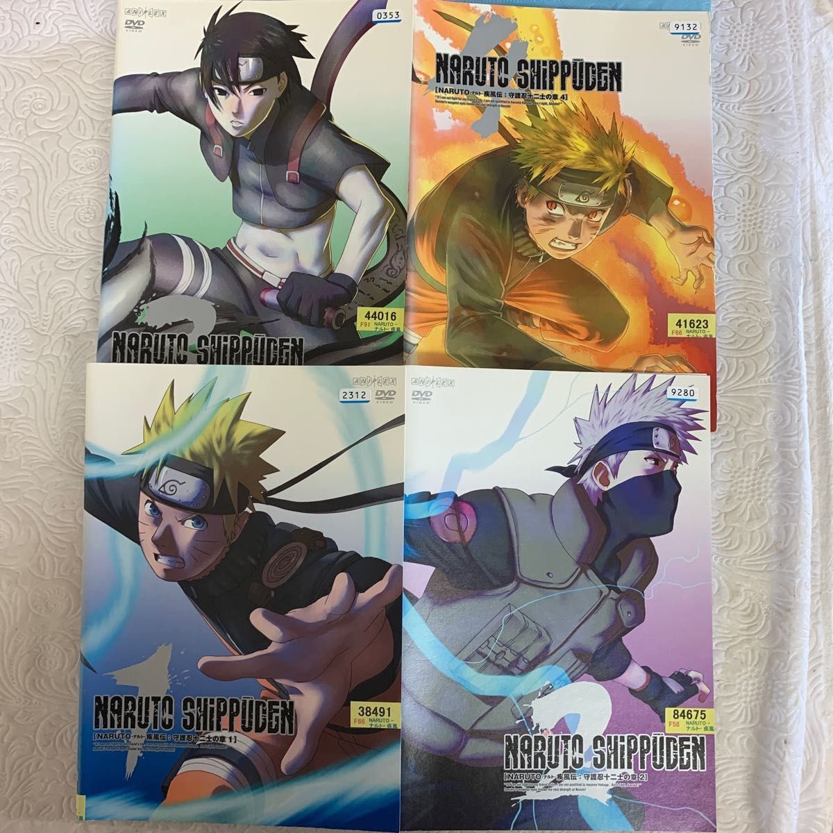 NARUTO ナルト 疾風伝 5作品　DVD　風影奪還の章/遥かなる再会の章/守護忍十二士の章/飛段・角都の章/三尾出現の章の章/