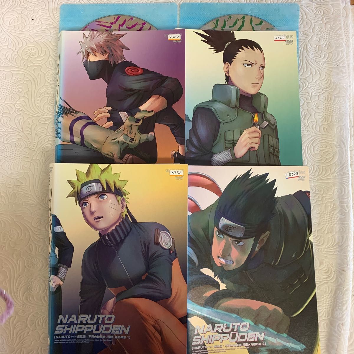 NARUTO ナルト 疾風伝 5作品　DVD　風影奪還の章/遥かなる再会の章/守護忍十二士の章/飛段・角都の章/三尾出現の章の章/