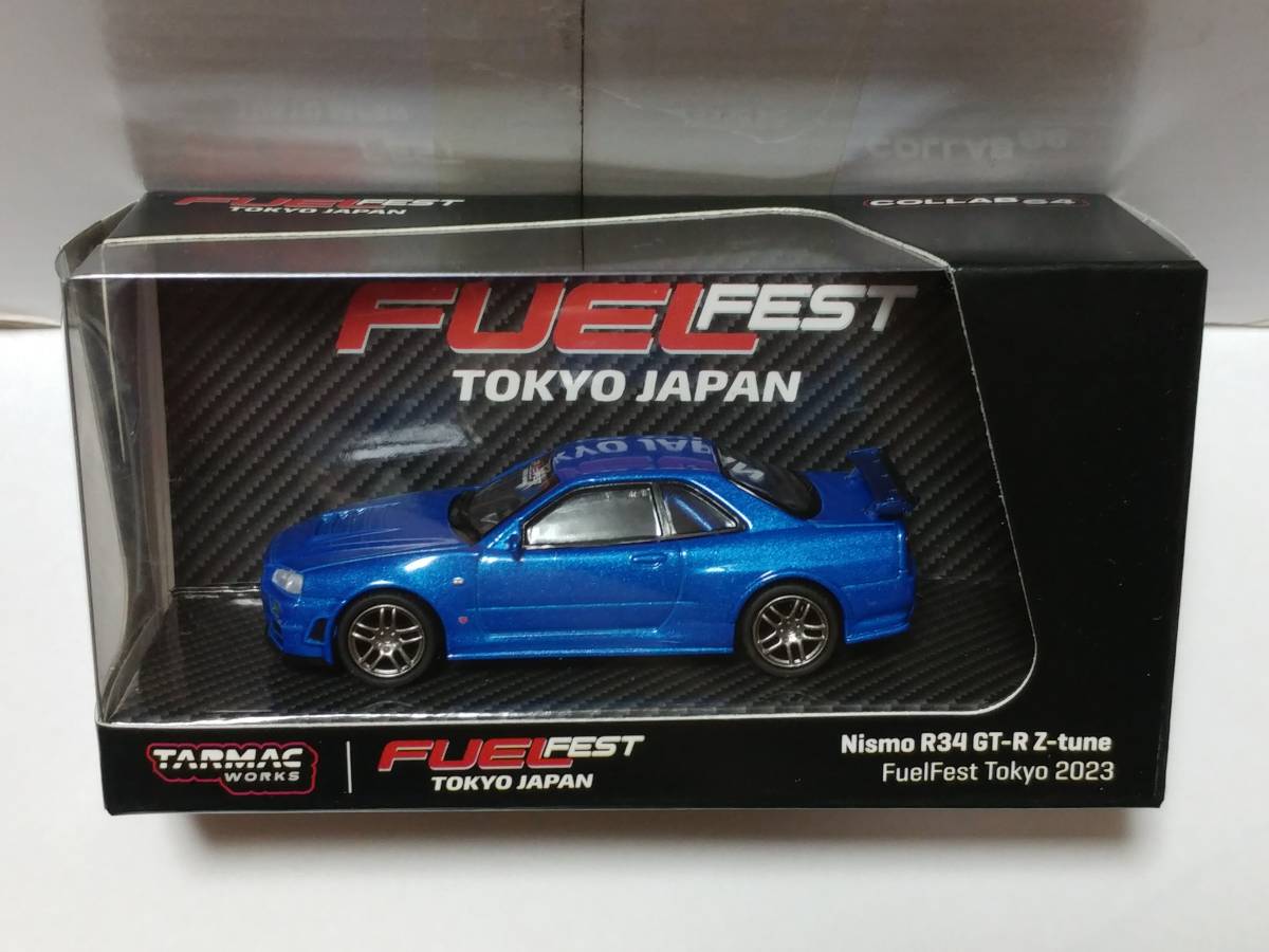 Tarmac Works 1/64 日産 GT-R R34 Z-tune FuelFest Tokyo 2023_画像1