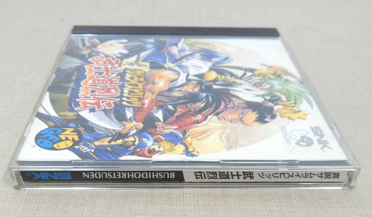 KB73/真説サムライスピリッツ武士道烈伝 ネオジオCD/NGCD-0850/NEOGIO NEO-GIO/レトロゲーム CD-ROMの画像4