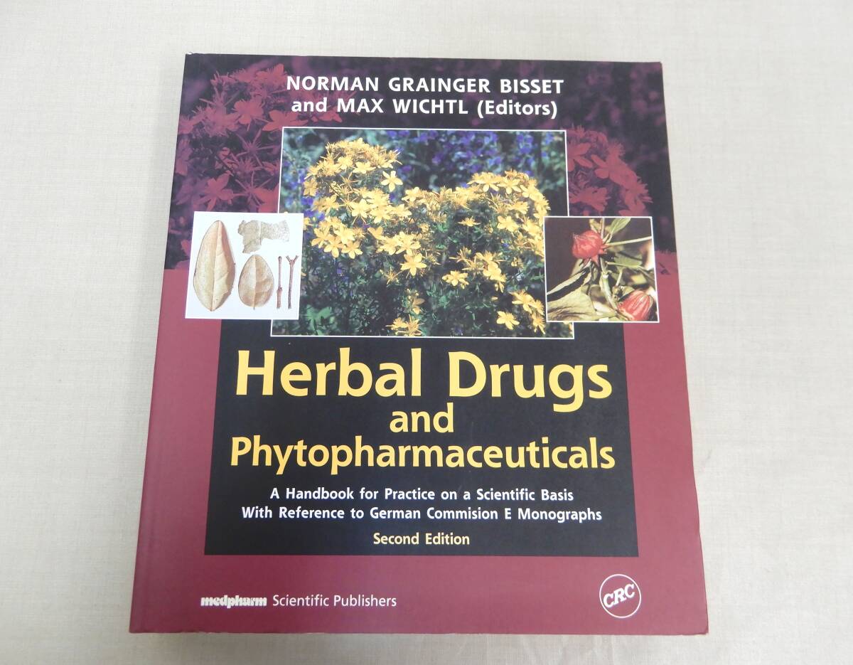 M774/Herbal Drugs and Phytopharmaceuticals: A Handbook for Practice on a Scientific/Bisset Norman Grainger Wichtl Max/漢方薬 薬草 - 洋書 M774/Herbal Drugs and Phytopharmaceuticals: A Handbook for Practice on a Scientific/Bisset Norman Grainger Wichtl Max/漢方薬 薬草 - 洋書