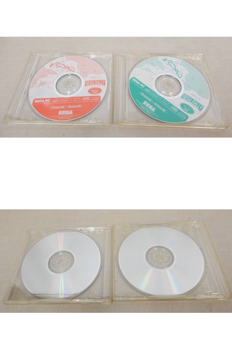 M779/SEGA PC SEGA RALLY2/セガラリー2 Windows 95 Windows98 グラフィックボード必須 CD-ROM2枚 PCゲーム 動作未確認 の画像6