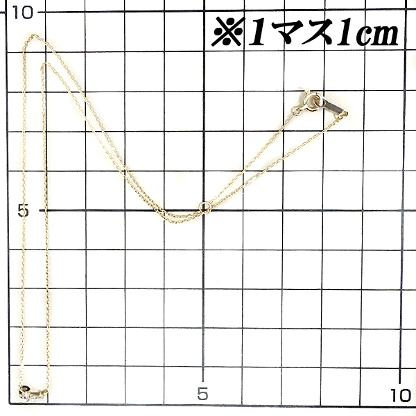 4℃ ダイヤモンド ネックレス K18YG ブランド ヨンドシー 送料無料 美品 中古 SH105743_画像2