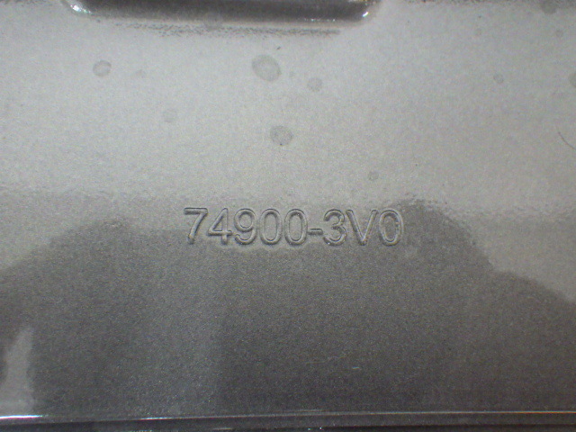 新車外し RZ3 RZ4 RZ5 RZ6 ZR-V 2023年 リアスポイラー テールゲートスポイラー NH905M スーパープラチナグレーメタリック 74900-3V0 即決_画像8