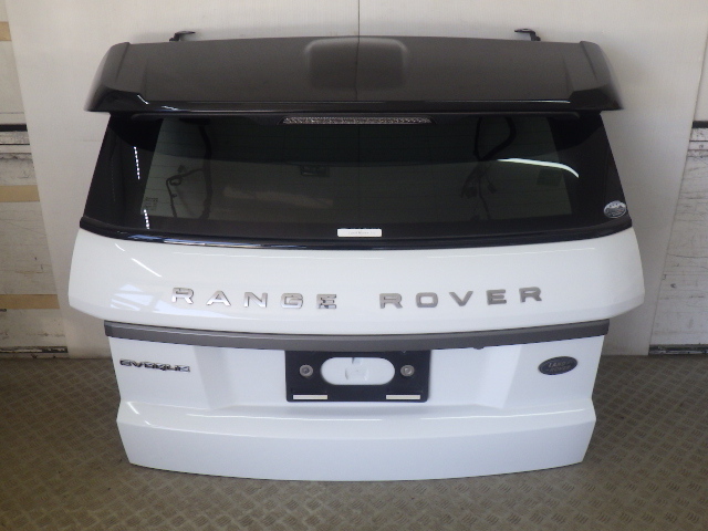 【Y03】 レンジローバー イヴォーク RANGE ROVER EVOQUE LV2A 2013年2月 リアゲート バックドア ASSY 867 フジホワイト 中古 即決の画像1