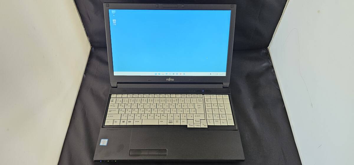 Windows11&office2019 中古美品・動作良好 Fujitsu A576/P i3-6100U 2.3GHz 128SSD 4GB DVD WLAN Bluetooth バッテリーOK 2007_画像1