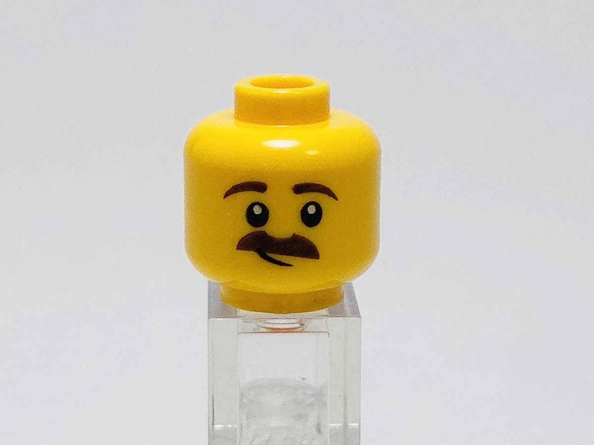 [ новый товар не использовался ] Lego LEGO Mini fig head голова 16.. san hige. двойной head 