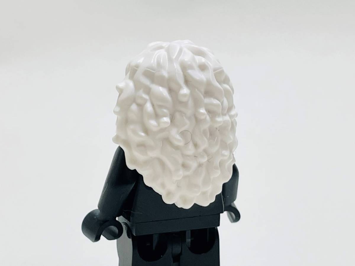 【新品未使用】レゴ　LEGO　ミニフィグ　ヘアー　ヘア　ロング　ウェーブ　ホワイト_画像2