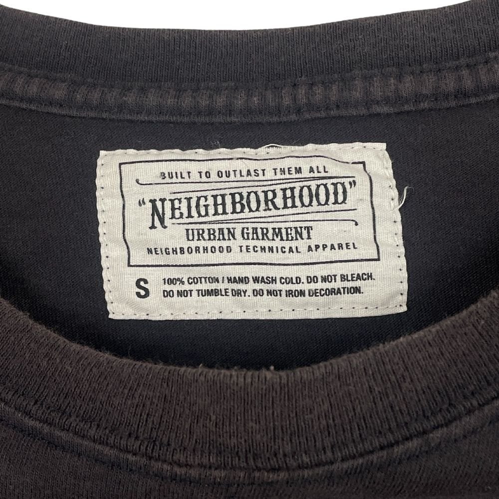 NEIGHBORHOOD ネイバーフッド プリント Tシャツ 半袖 ネイビー サイズ S 正規品 / B5033_画像6