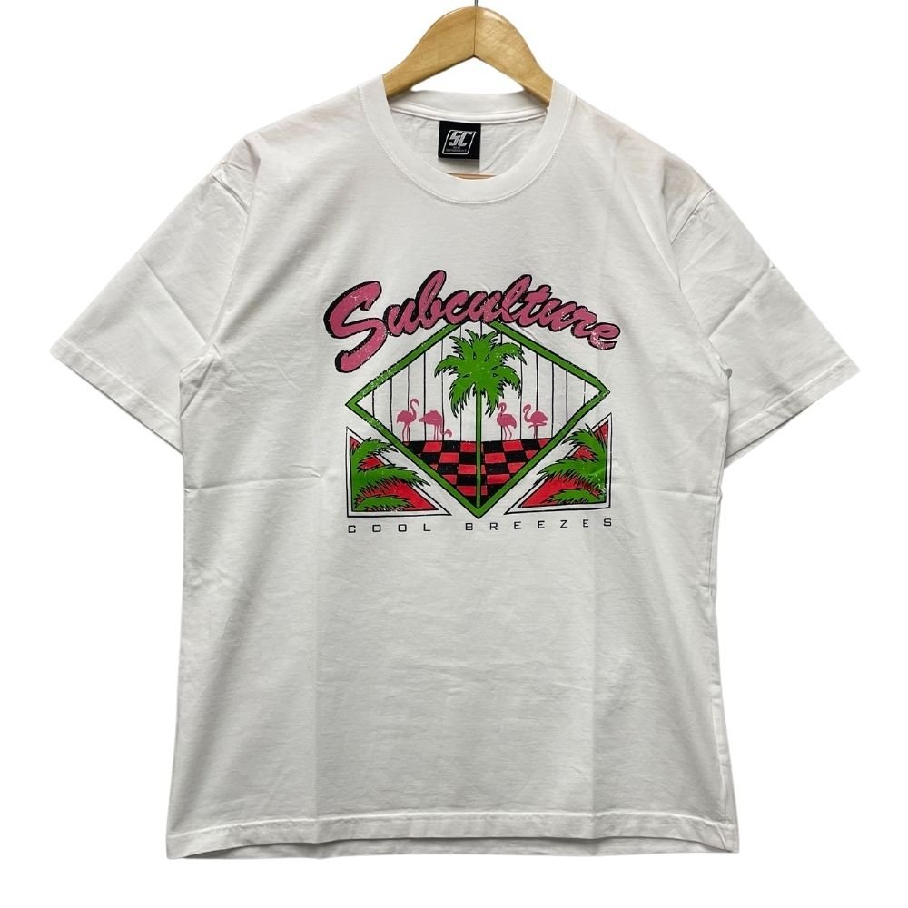 Subculture サブカルチャー 23SS 品番SCST-S2310 Tシャツ 半袖 ホワイト サイズ1 正規品 / 33760_画像1