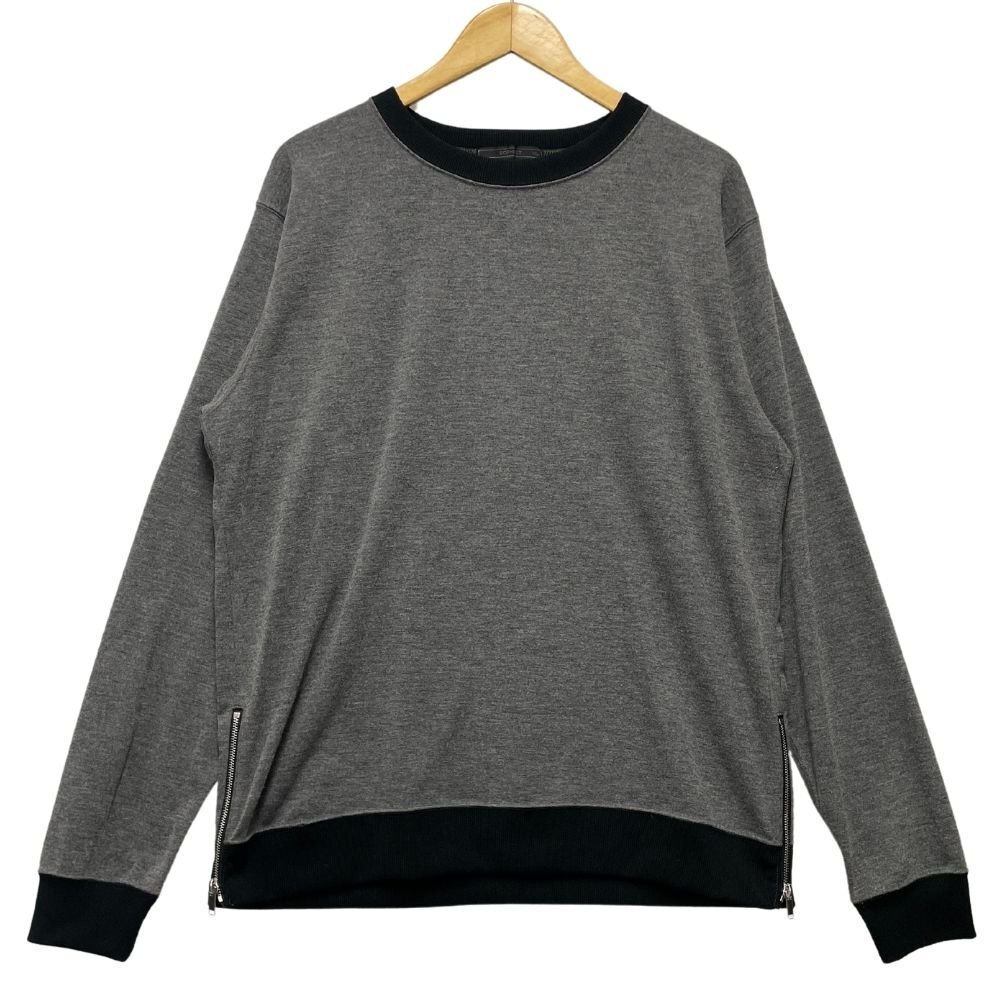 SOPHNET ソフネット 18SS 品番 SOPH-180001 HEM ZIP CREW NECK TOP サイドジップスウェットカットソー 正規品 / Z2080_画像1