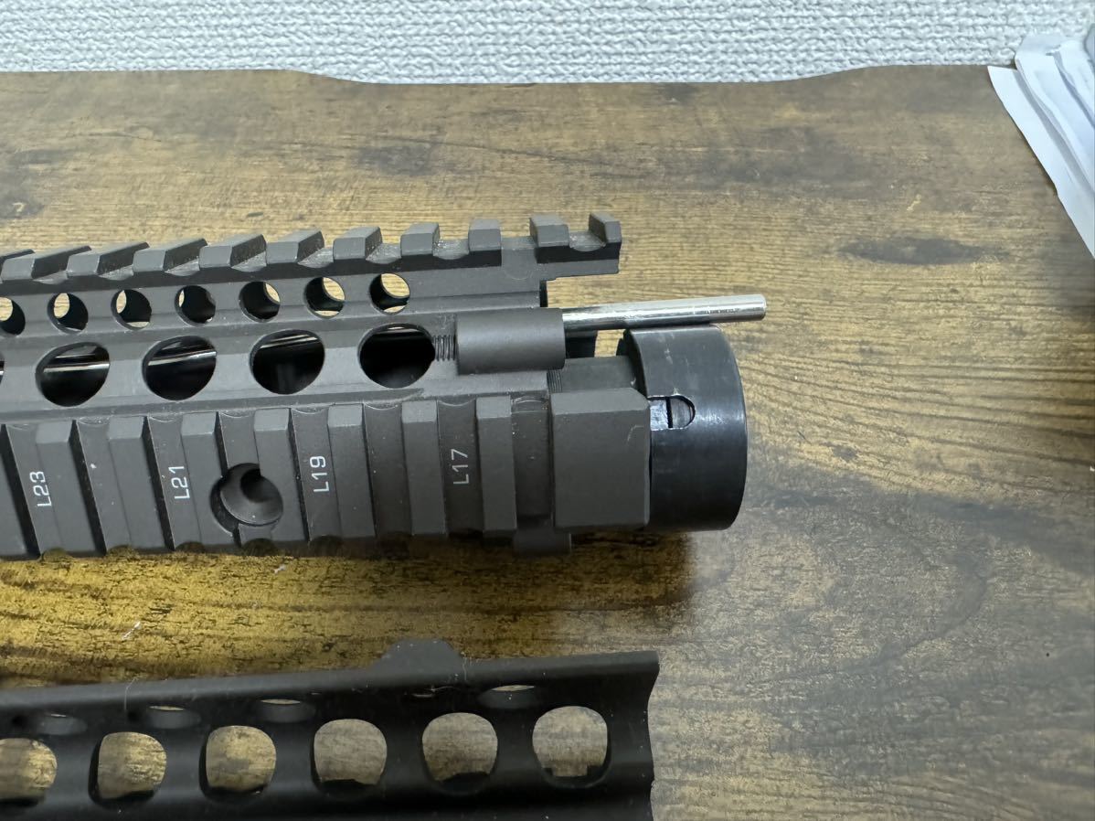 実物　daniel defense fsp fde 13.5 ハンドガード （kac geissele ghk vfc ダニエルディフェンス 東京マルイ magpul bcm ptw das トレポン)_画像7