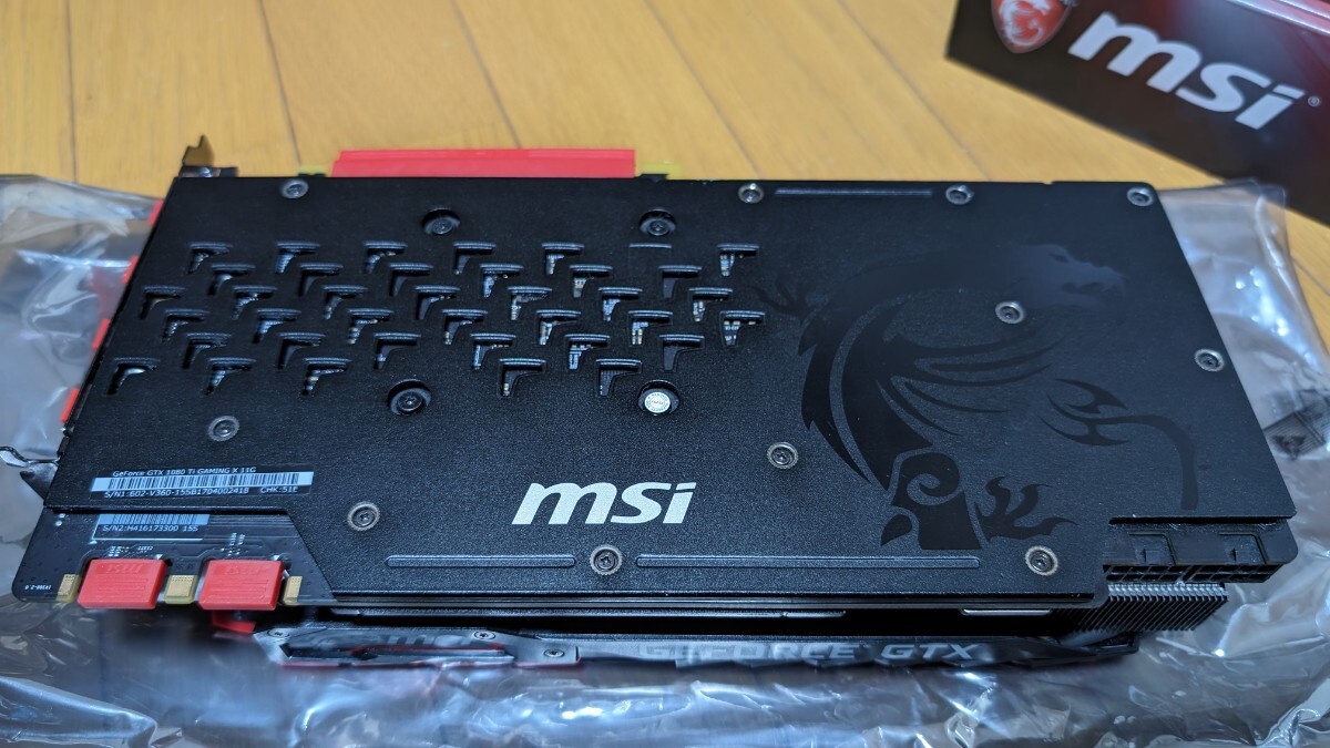 【中古】MSI GeForce GTX 1080 Ti GAMING X 11G_画像4