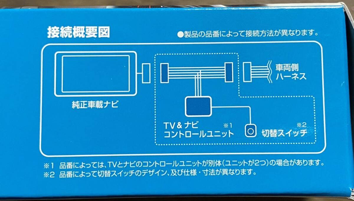 ホンダ 工場標準ナビ用 TVーNAVIキット HTNー2101の画像8