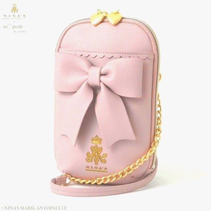 新品 ショルダーバッグ スマホショルダー リボン ピンク210 新品 ショルダーバッグ スマホショルダー リボン ピンク210