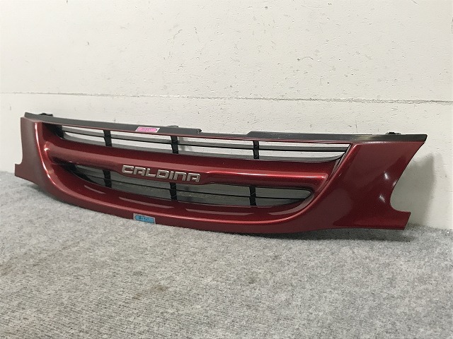  new goods! Caldina ST210G/AT211G/CT216G/ST215G original front grille / radiator grill 53111-21040 53111-21040-D0 red (135661)