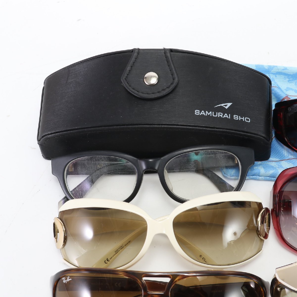 1 иен # Dior RayBan и т.п. суммировать 8 позиций комплект # солнцезащитные очки кейс очки очки I одежда аксессуары мужской женский EFE R5-8